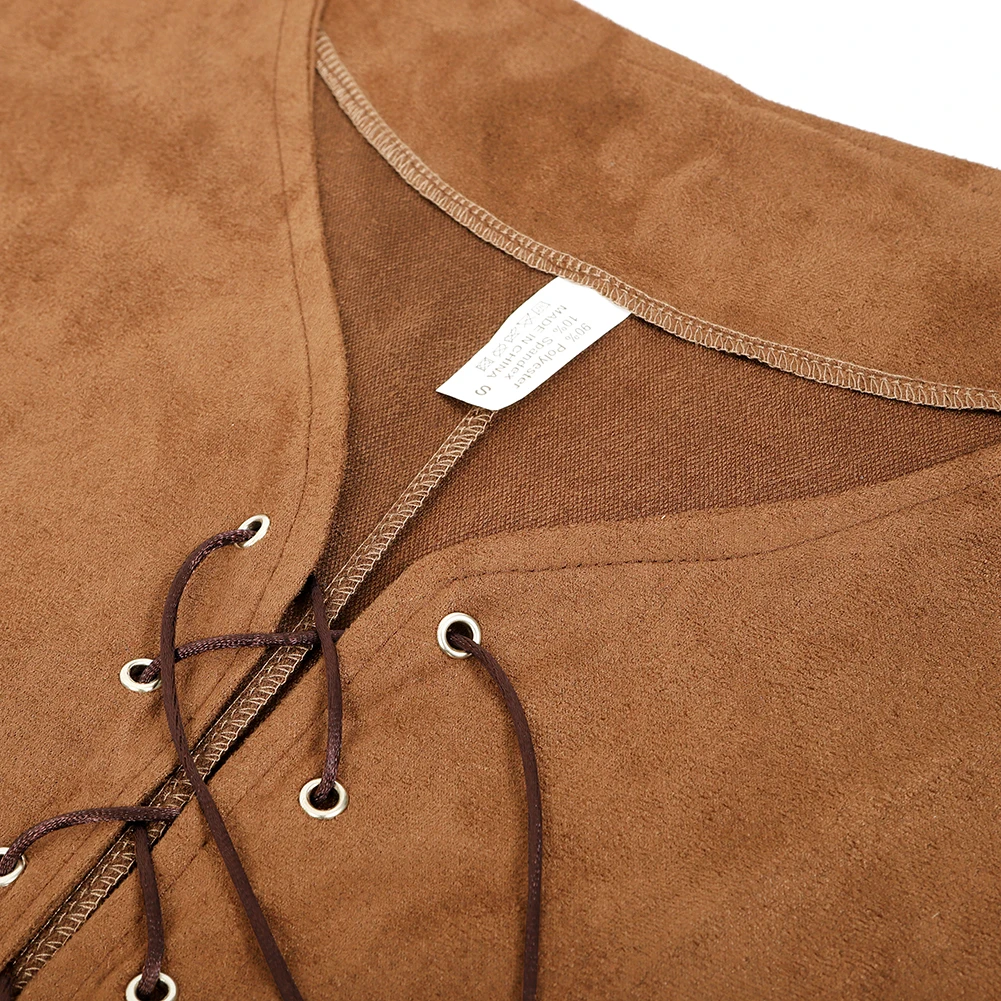 Пиратский жилет мужской средневековый костюм 18-й век шевалье безрукавка в