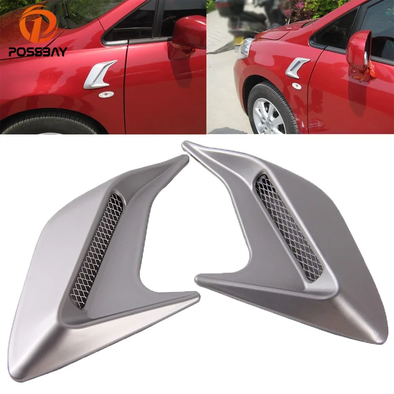 Универсальные наклейки POSSBAY из АБС пластика на Впускное отверстие автомобиля