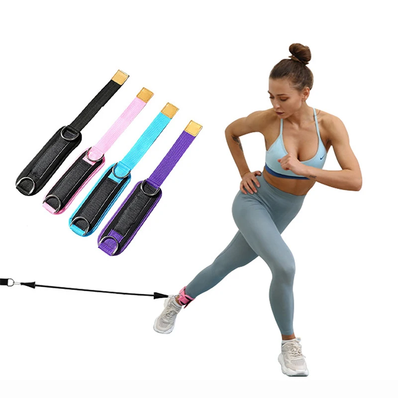 

1Pc Fitness Adjustable D-Ring Ankle Straps Foot Support Ankle Protector Gym