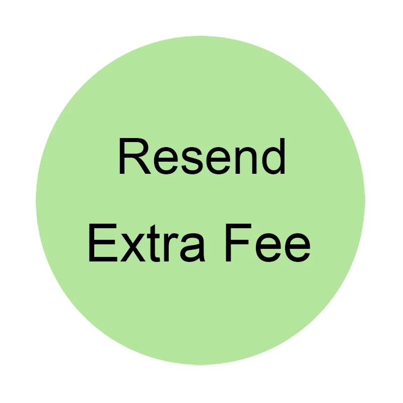 Повторная отправка и дополнительная плата| |