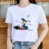 lets look after our planet tops women t shirt casual ladies basic o collar short sleeved white womens t shirt girldrop ship