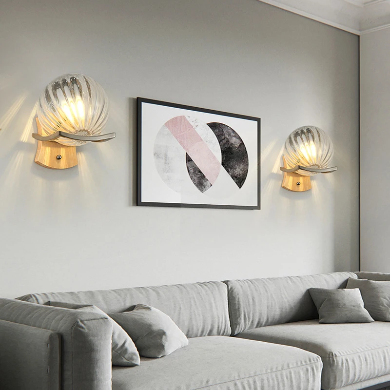 

American loft retro milk white glass lampshade wall lamp vintage bedroom bedside iron wall sconce E27 light fixture