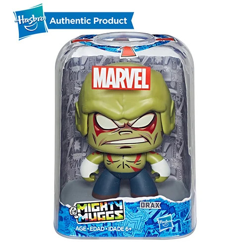 17 Hasbro Мстители Marvel Mighty Muggs Капитан Америка Человек-паук Халк Грут 3 мимики Коллекционная фигурка игрушка подарок - Цвет: 17