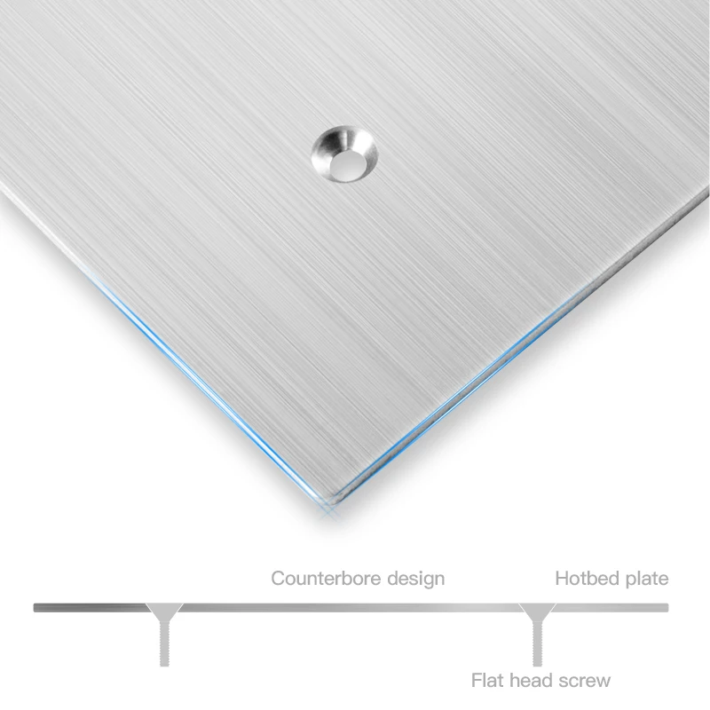 CREALITY 3D оригинальный популярный костюм с подогревом доска Размеры 235*235*3 мм для Ender