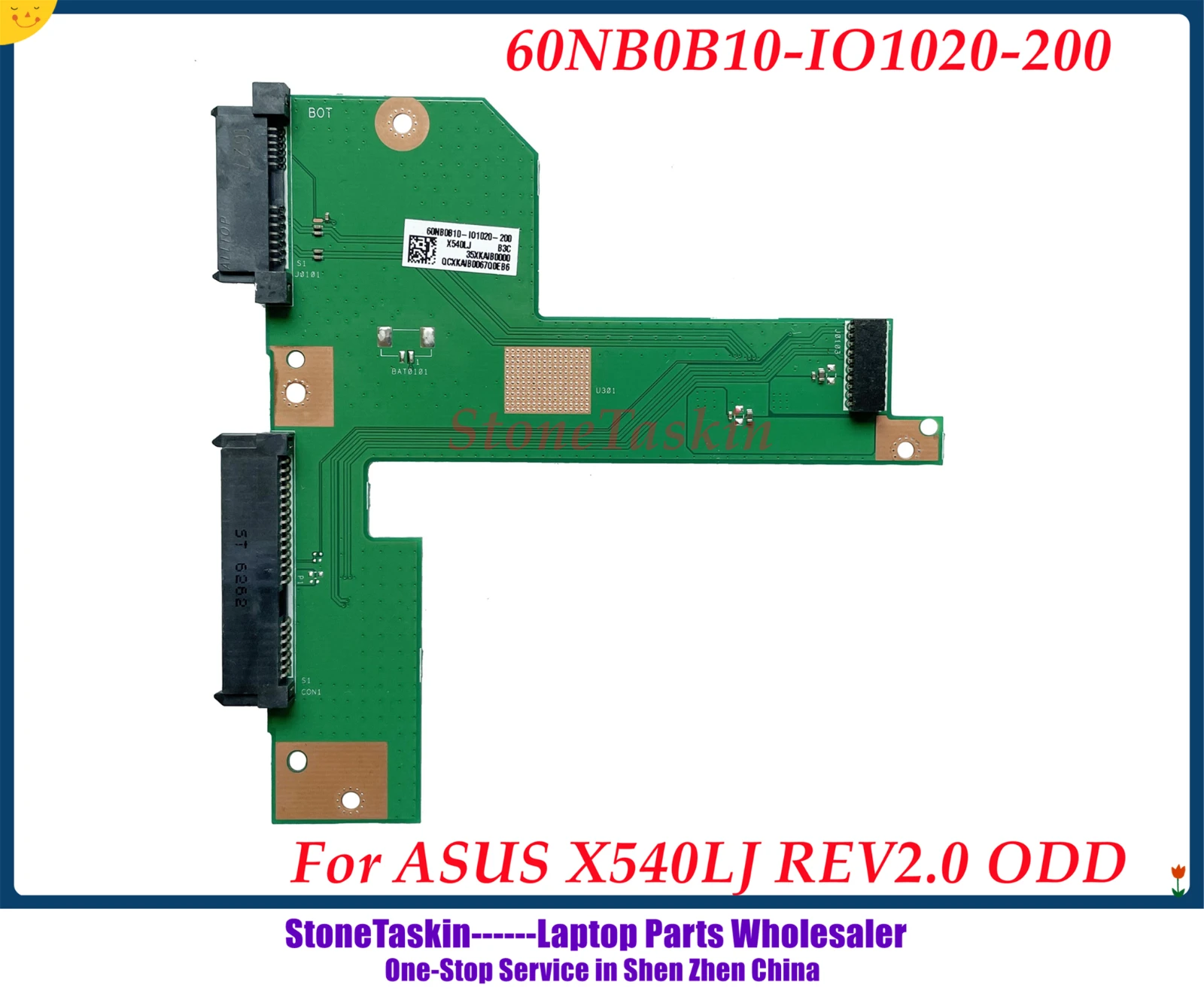 Разъем драйвера жесткого диска StoneTaskin 60NB0B10-IO1020-200 для ASUS X540LJ REV2.0 ODD R540LJ R540L SATA HDD -