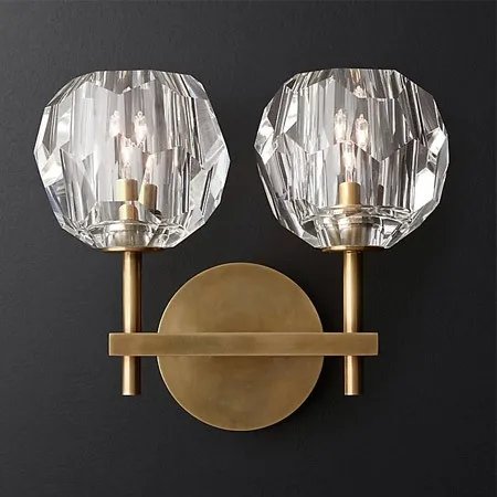 

Nordic Modern LED Wall Lamp Glass Ball Bathroom Mirror Beside American Retro Wall Light Sconce Wandlamp Aplique Murale