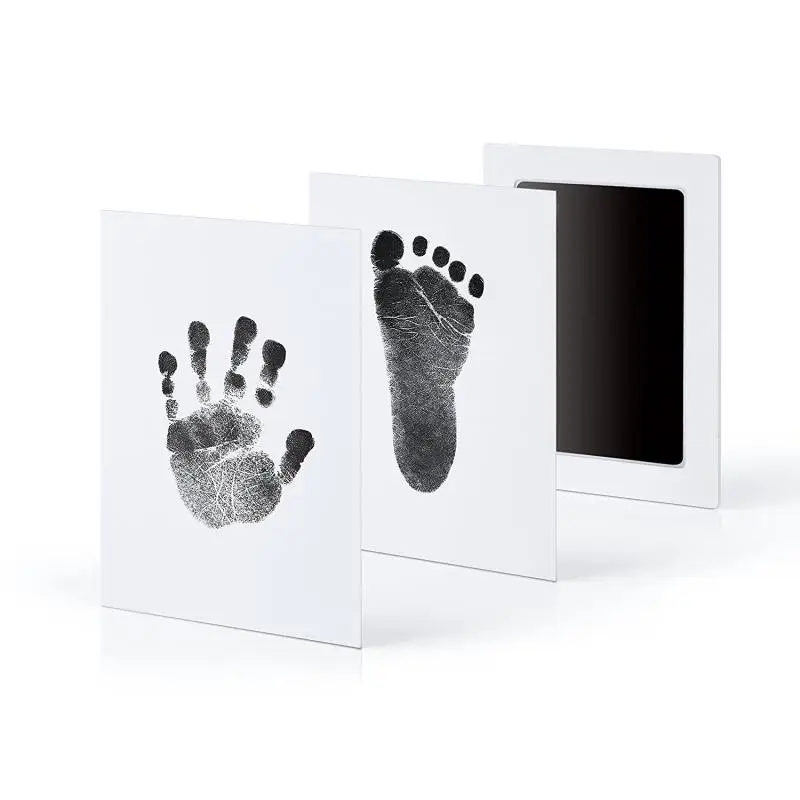 Штамп для изготовления следов новорожденных нетоксичный Набор печати рук и ног