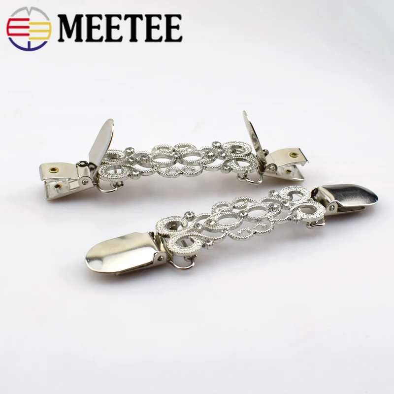 Стразы рубашка с пряжкой свитер воротник утка клип для одежды украшения