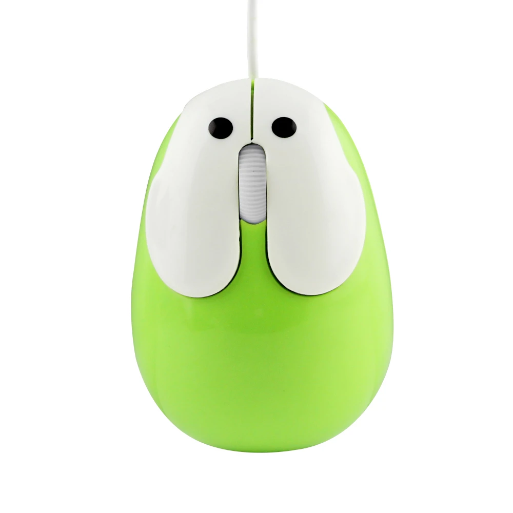 USB chyi 3D Проводная мышь мини милый мультфильм кролик игровая оптическая Mause мыши