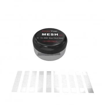 10 шт. блин Vape интенсивный сетки MTL катушки 0.18ohm для электронной сигареты Damnvape