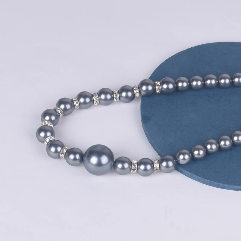 2018 модное простое Новое Белое жемчужное ожерелье аксессуары для невесты и