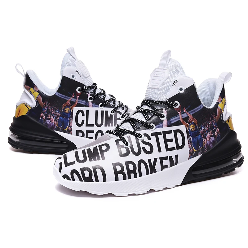 Мужские кроссовки с воздушной подушкой сезон осень повседневные амортизирующие