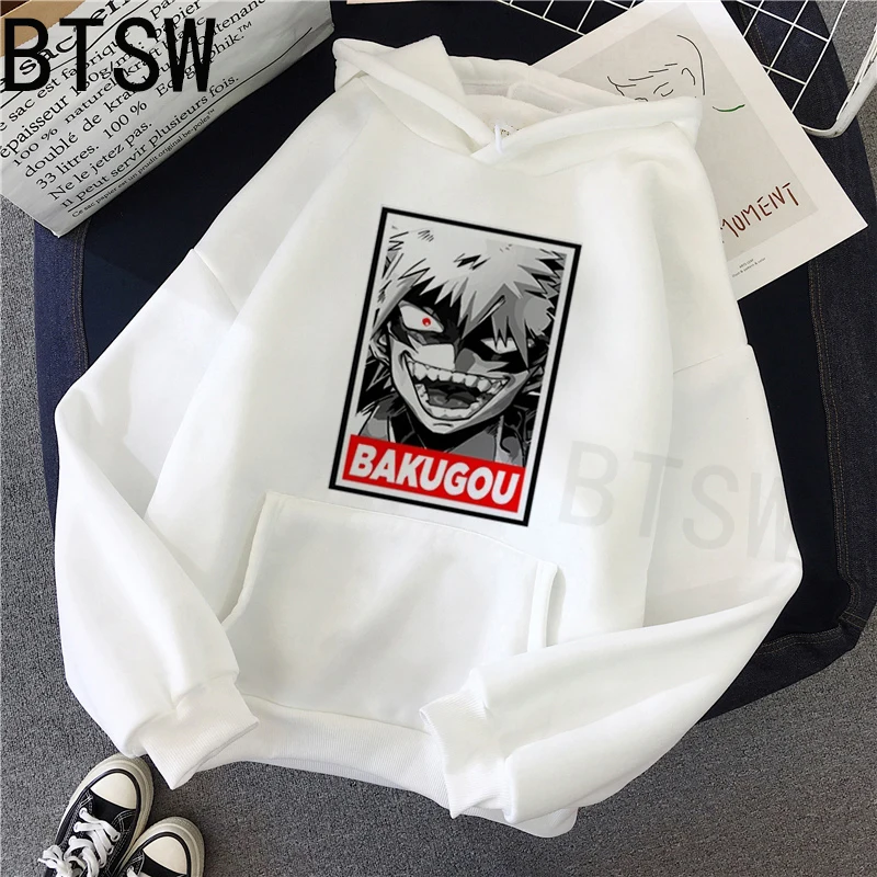 

Свободные забавные мужские свитшоты Bakugou Katsuki с длинным рукавом с принтом Харадзюку уличные корейские стильные летние мужские топы с круглы...