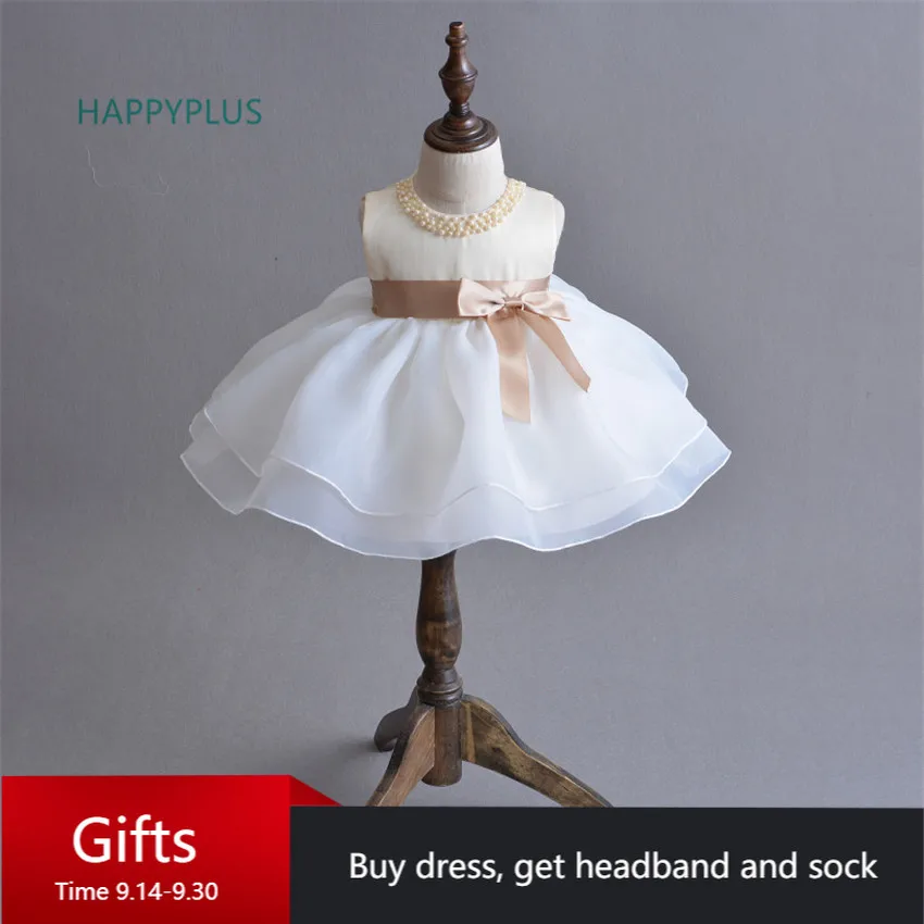 HAPPYPLUS платья на день рождения для 1 года нарядные маленьких девочек цвета