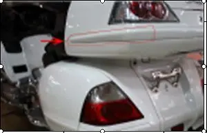 Хромированная левая и правая отделка багажника для Honda GL1800 GOLDWING 2001-2011 05 06 |