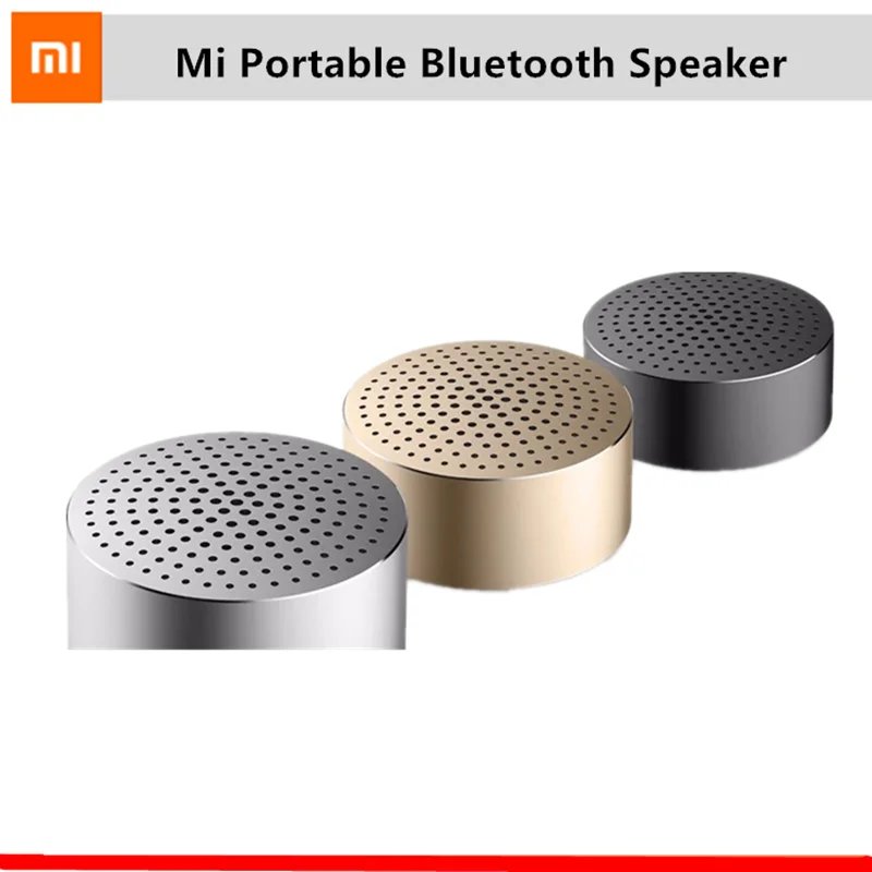 Оригинальный Xiaomi mi портативный Bluetooth динамик беспроводной ni круглый для