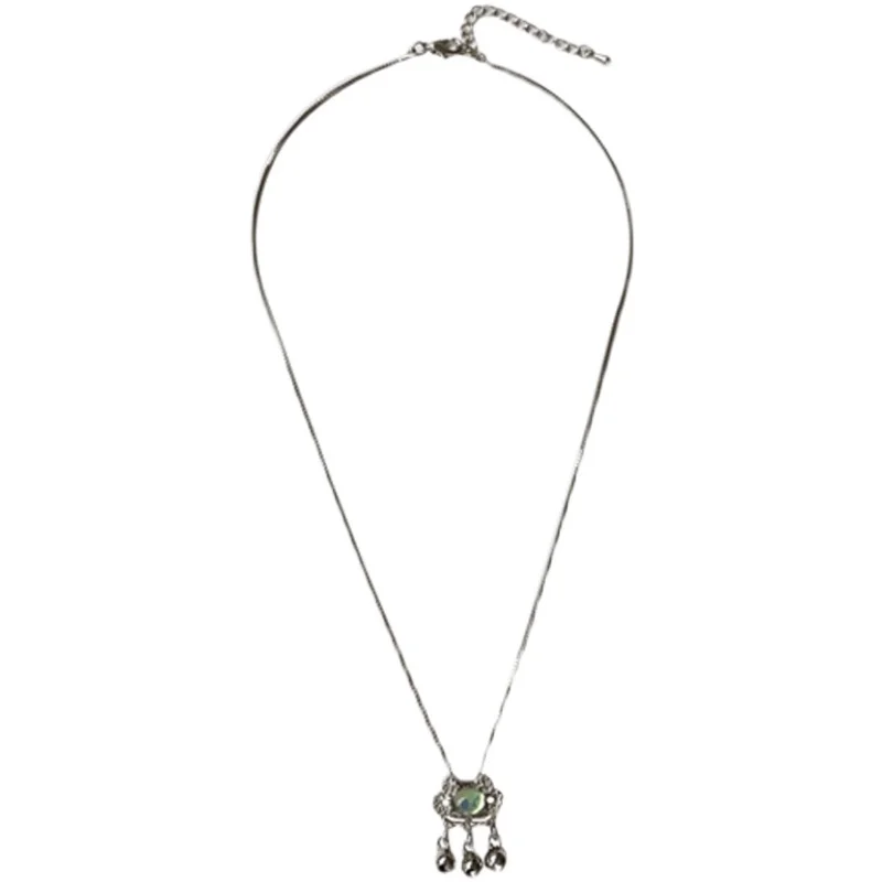 

Bilandi Women Jewelry Geometric Pendant Necklace Pretty Design Vintage Temperament Chain Necklace For Girl Lady Gifts