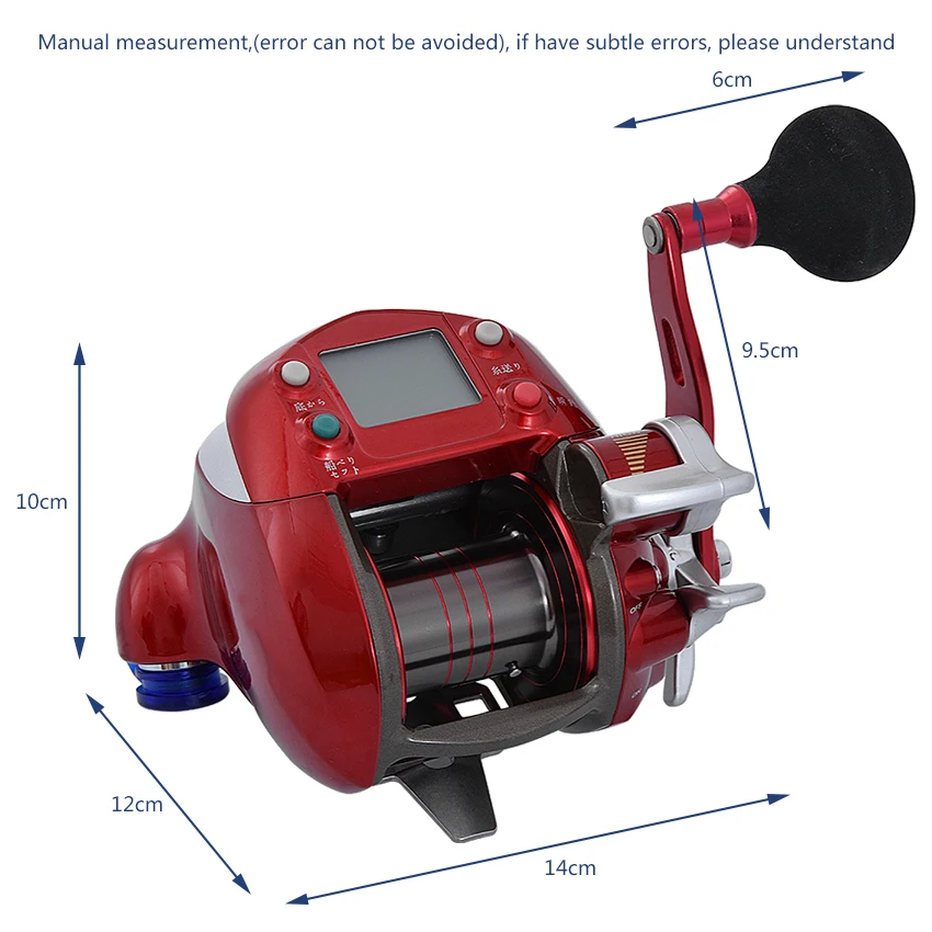 Электрический Алюминий сплав катушка Рыбная Лодка Рыболовная Катушка морской