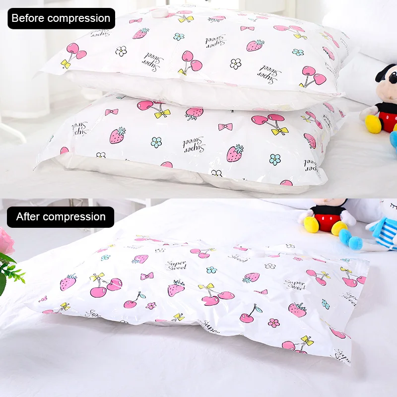 Вакуумные пакеты для хранения 9 шт. с насосом герметичные путешествий экономия