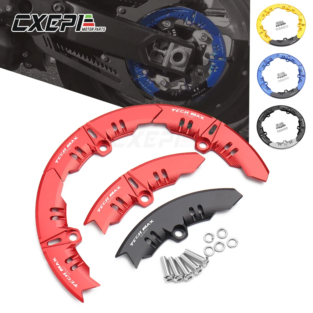 

Для Yamaha TMAX560 TMAX 560 T-max 560 протектор шкива ремня трансмиссии Защитная крышка CNC аксессуары для мотоциклов Запчасти для ремонта мотоцикла