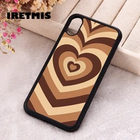 iretmis 5 5s se 2020 phone cover cases for iphone 6 6s 7 8 plus x xs max xr 11 12 mini pro soft silicone latte love coffee heart