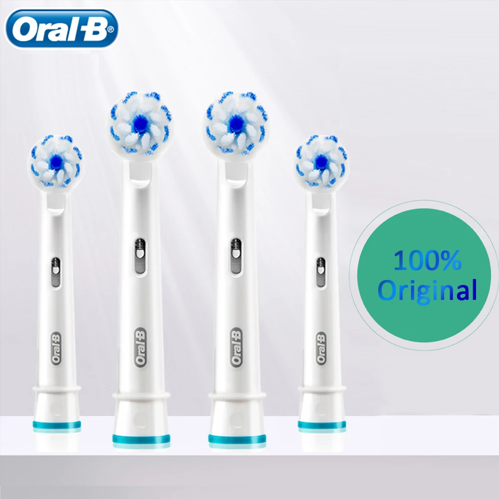 100% Оригинальные сменные насадки для зубной щетки OralB Oral B EB60 2 шт. B|Зубные щетки| |