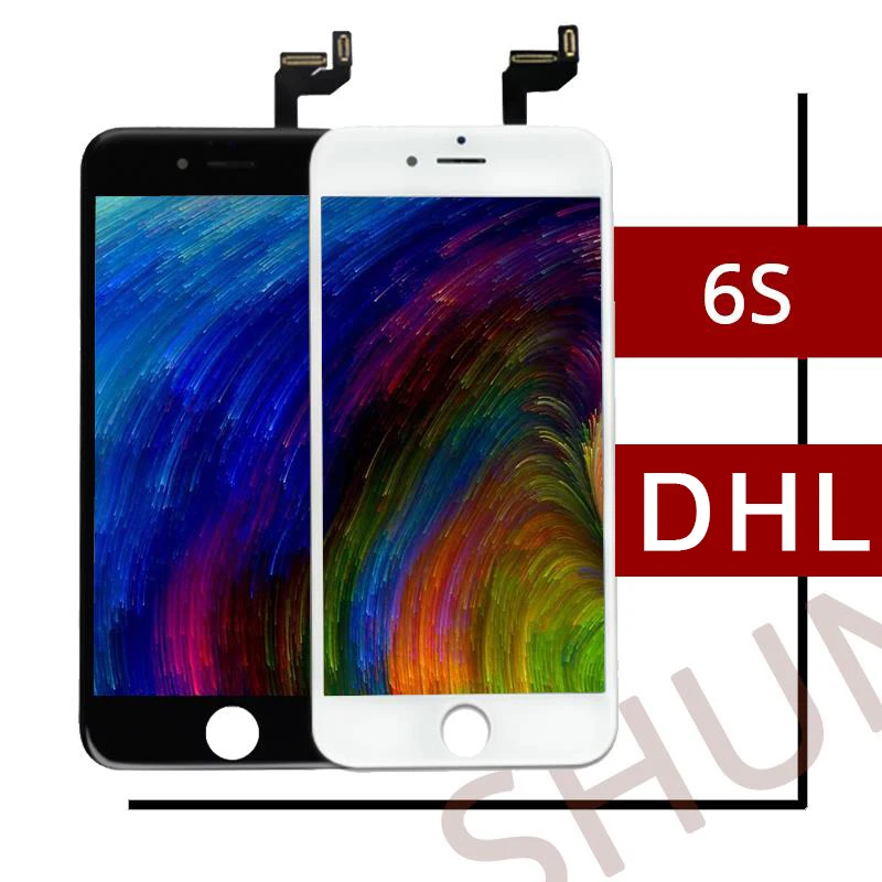 

10PCS AAA+++ Quality Pantalla For iPhone 6S Display LCD With 3D Touch Screen Assembly Replacement 100% No Deal Pixel Free DHL