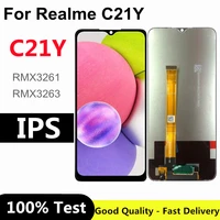 6 5 for realme c21y rmx3261 lcd screen displaytouch screen digitizer replacement for realme c21y display