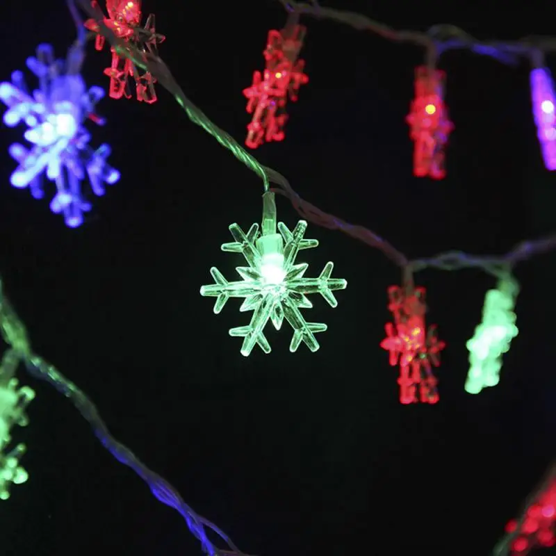 

3m 20 LED Snowflake String Light Holiday Lighting Wedding Party Christmas NEW Romantic Decor Fairy String Waterproof Lighting