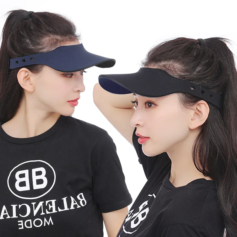 

2021 New Unisex Sun Hat Foldable Double-Sided Fashion Sun Protection Anti-Ultraviolet Hollow Top Cap Peak Cap