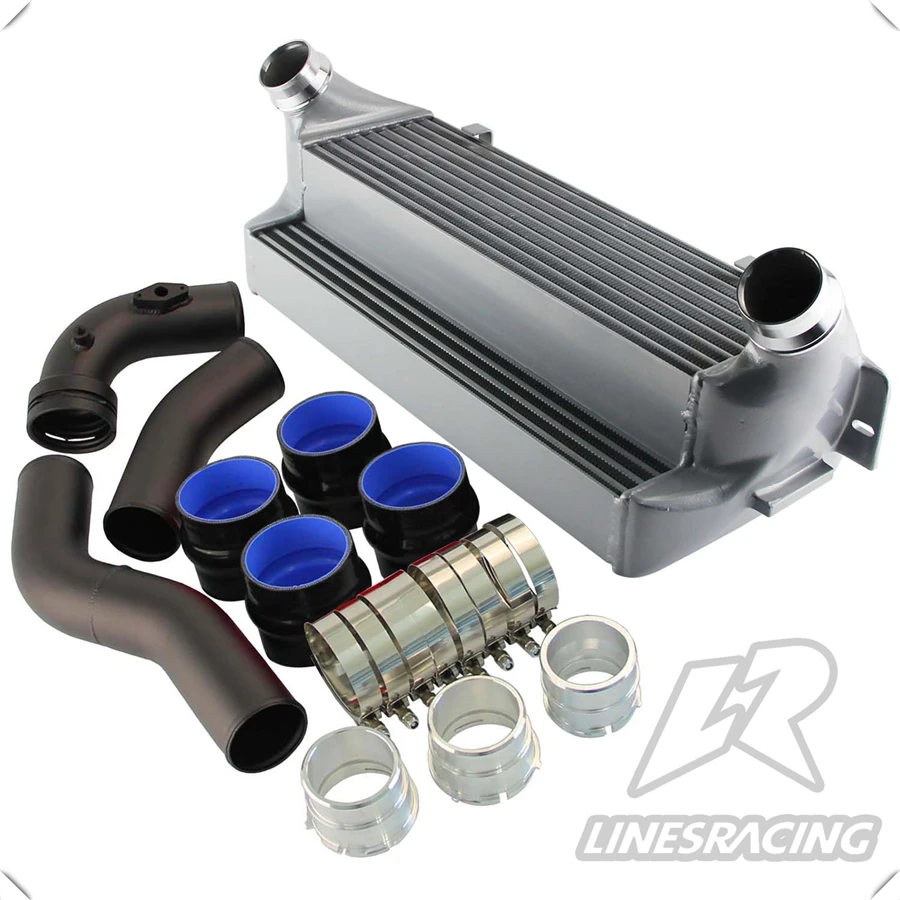 Интеркуллер FMIC с набором трубных шлангов подходит для BMW серии 1/2/3/4 F20 F22