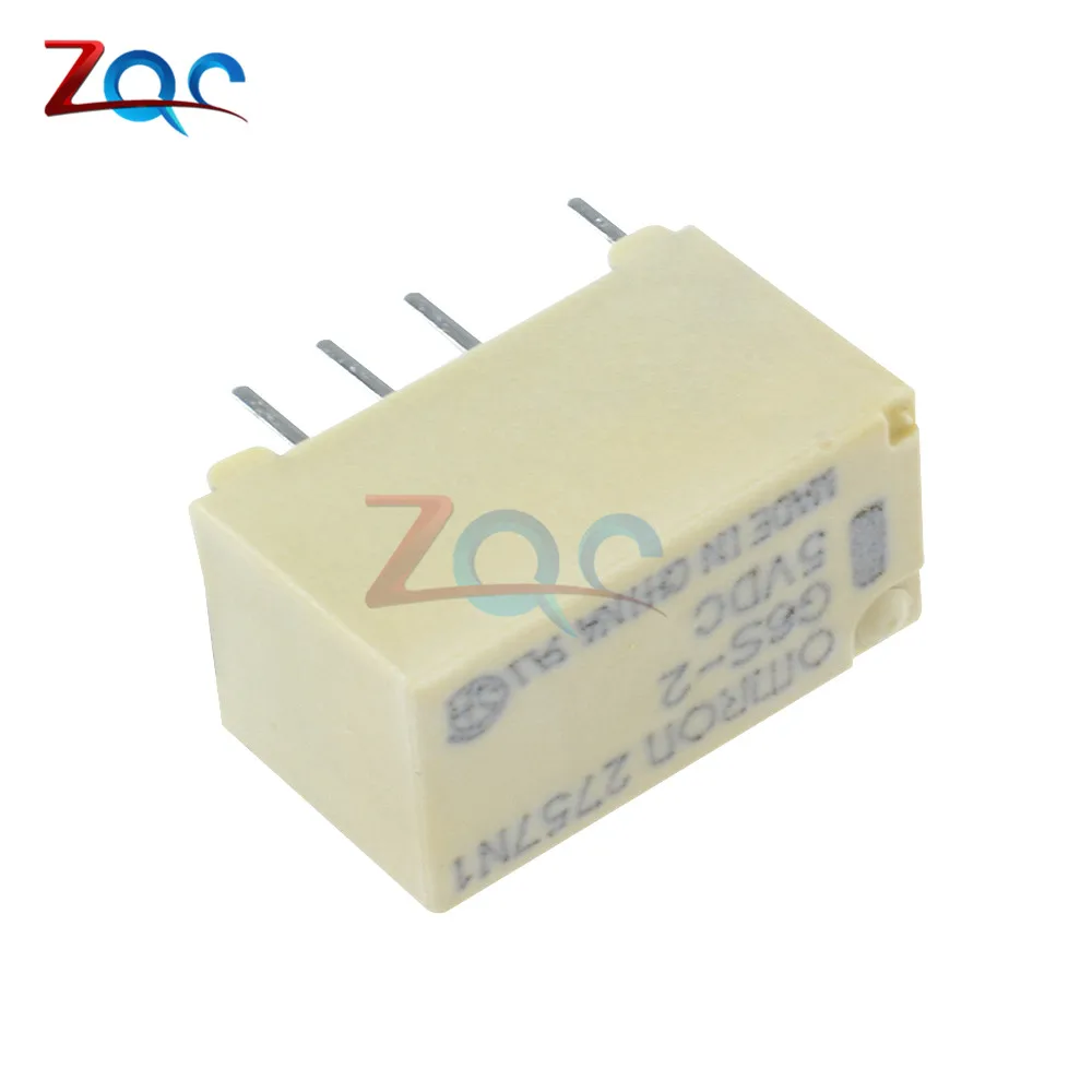 Реле для реле Omron 5 В 2 А 250 переменного тока/220 постоянного тока 8 контактов|5v relay|relay
