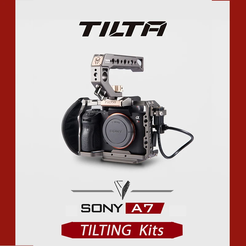 Клетка TILTA для Sony A7 ii/A7 iii /A9 a7rii a7r3 a7r a7sii клетка видеокамеры DSLR ДЛЯ Alpha A 7 vs smallrig