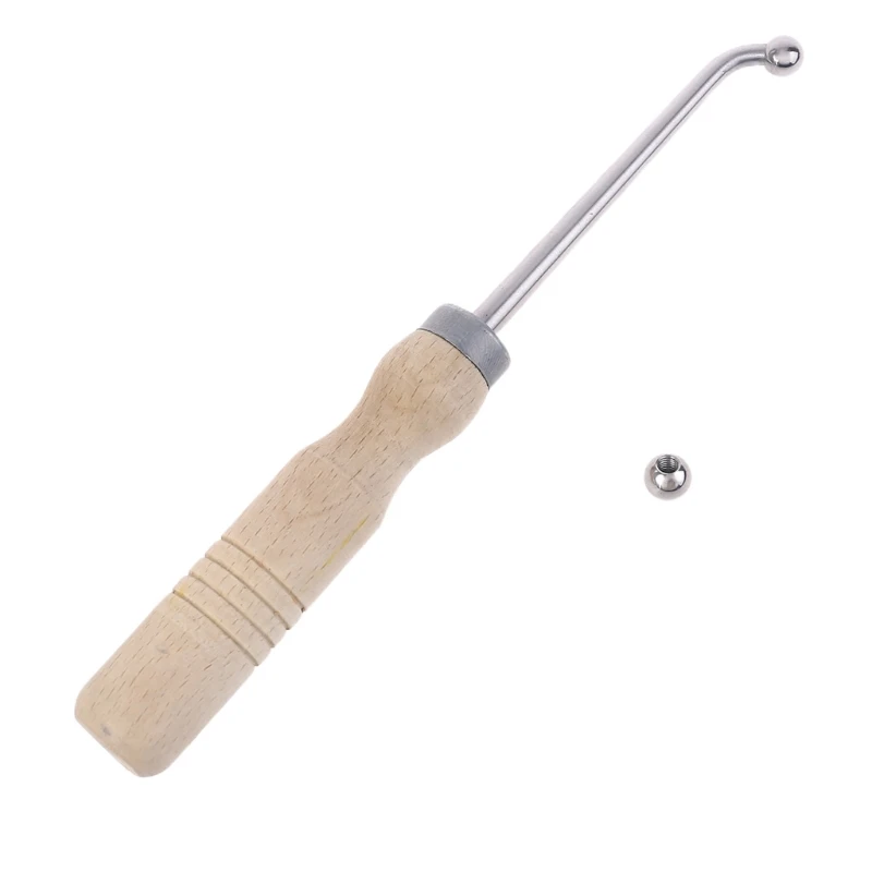 

Wind Instrument Wooden Handle Pressure Roller Repair Stick Tools for Horn Trombone Saxophone Repairing Tools Parts