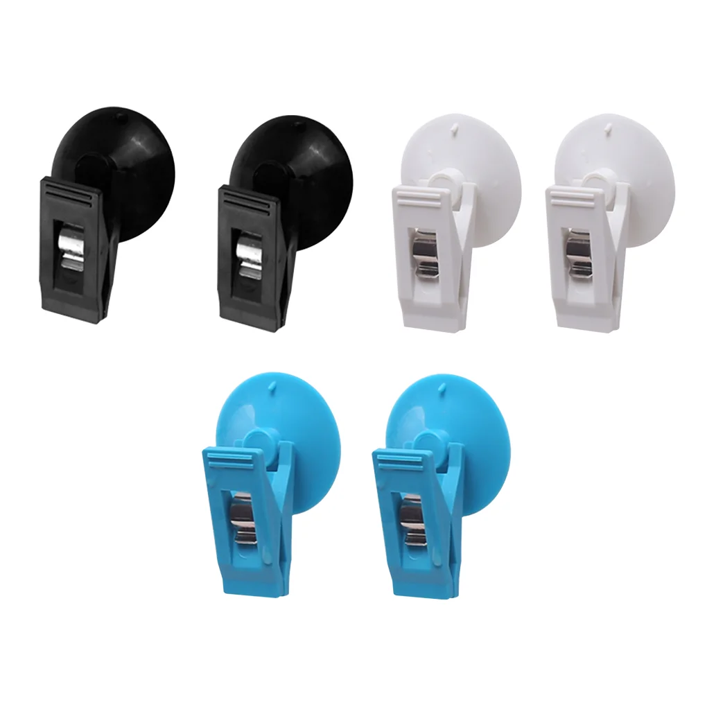 

2pcs Car Window Clips Mounted 200G Window Suction Clips Removable Car Sucker Holders