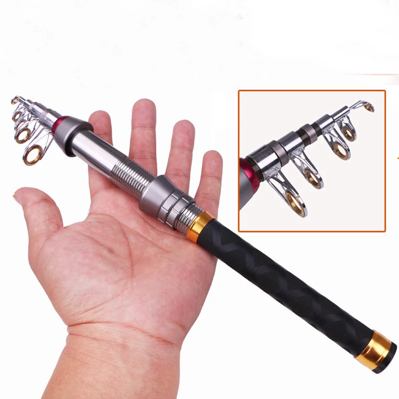 

Телескопическая удочка, портативная спиннинговая удочка, удочка для путешествий, Морская Лодка, рыболовная удочка из углеродного волокна, ...