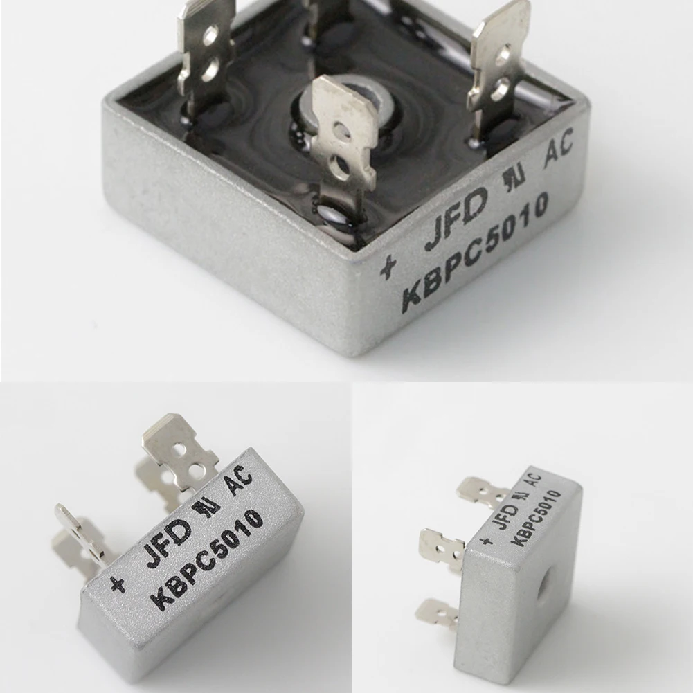 5 шт. Электрический металлический чехол 50A 1000 в питание однофазный легко