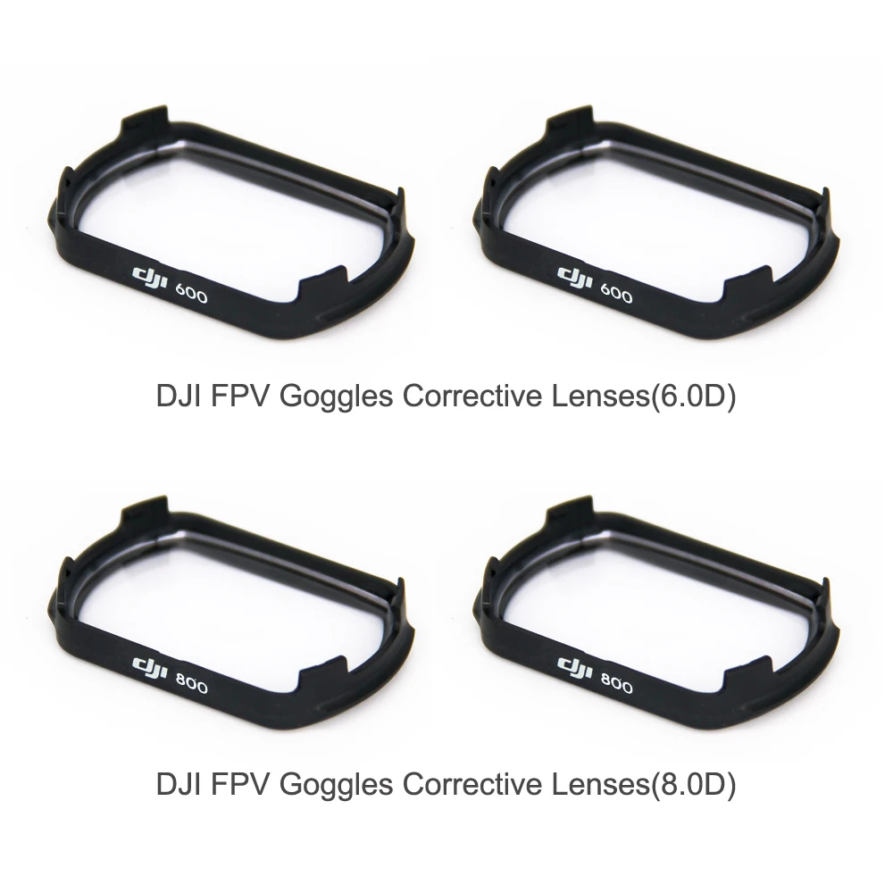 Очки DJI FPV корректирующие линзы 8 0d 6 4 2 0 D для пользователя при близорукости с