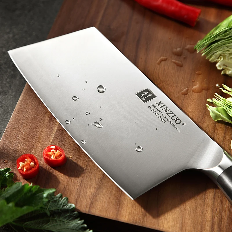 XINZUO " дюймовый нож для мяса, немецкая 1,4116 нержавеющая сталь с черной ручкой, кухонные ножи для шеф-повара, фирменные кухонные инструменты