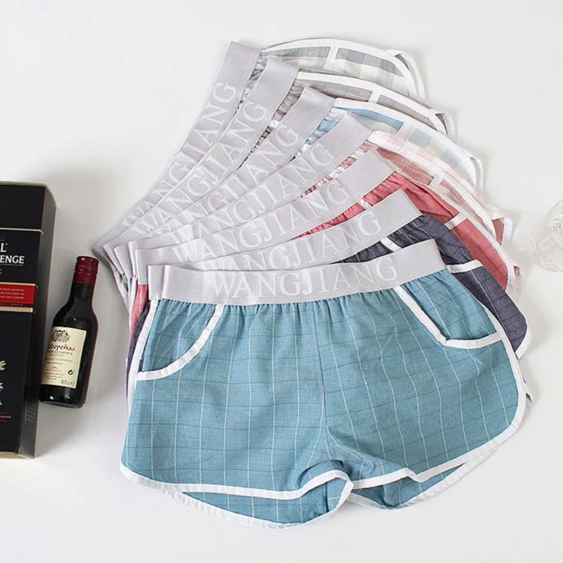 Сексуальное ГОРЯЧЕЕ элегантное женское Для мужчин Хлопок Домашняя одежда Нижнее