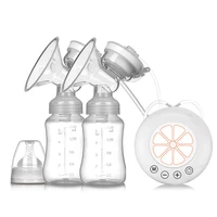 portable electric breast pump usb chargable bilateral breast pump silicone milk extractor baby breastfeeding accessories
