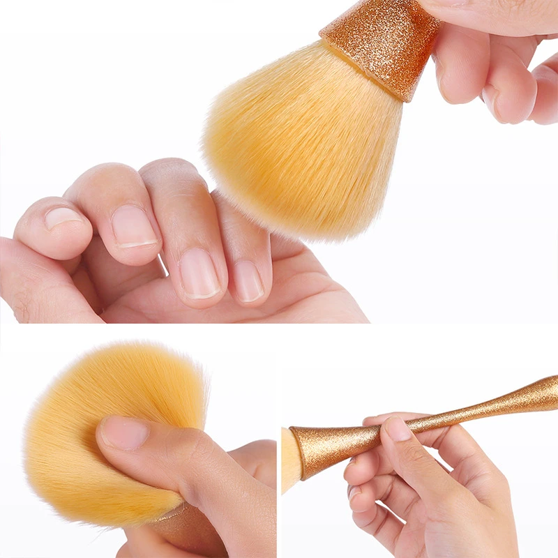 

1Pcs Nail Brush Cleaning Remove Dust Powder Nail Art Manicure Pedicure Soft Remove Dust Acrylic Clean Brush for Nail Care