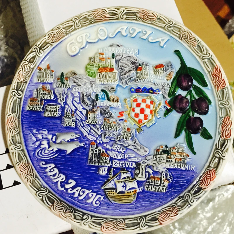 Декоративная посуда 10 см керамический декор для фона Настенная роспись вручную