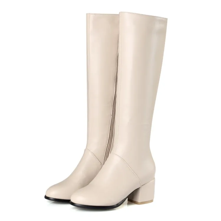 Сапоги до бедра большого размера выше колена женские сапоги женская обувь зимние