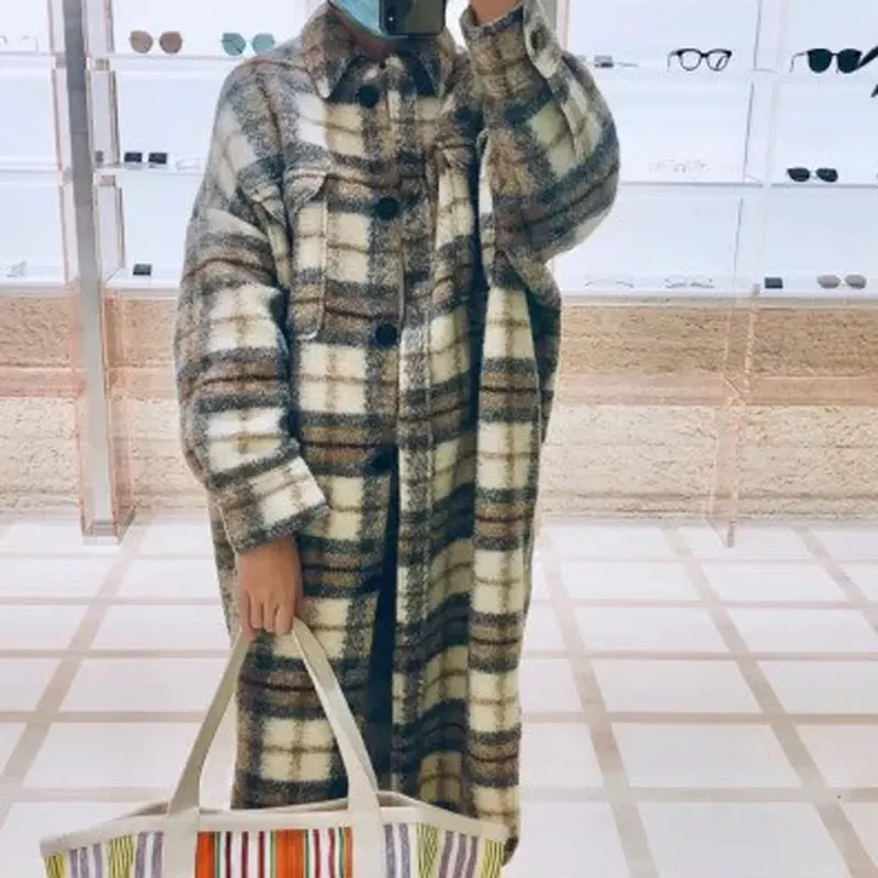 2020 осенние/зимние пальто и куртки большого размера с начесом карманами женский