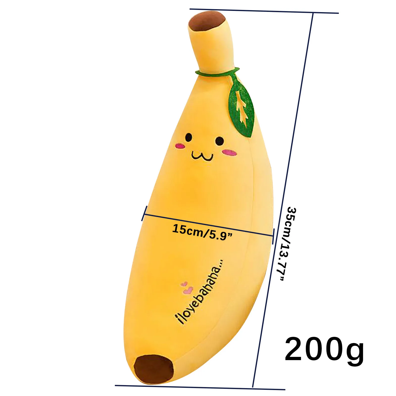 Подушка-банан плюшевая игрушка мягкие плюшевые игрушки милые фигурки бананов