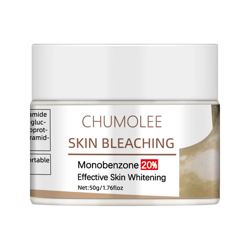 

*Chumolee Face Whitening Cream Monobenzone 20% Skin Bleaching Vitiligo Treament Fade Dark Spots Age Spot Melanin Brighten skin