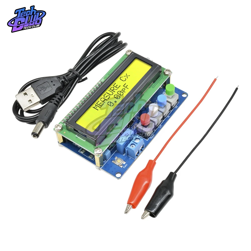 Цифровой измеритель емкости с ЖК дисплеем устройство для проверки высокой