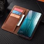 Чехол-Бумажник для телефона Huawei Honor 9 Lite 9A 9C 9S 9X премиум класса из натуральной кожи для Honor V8 V9 Plya V10 V20 V30 Pro
