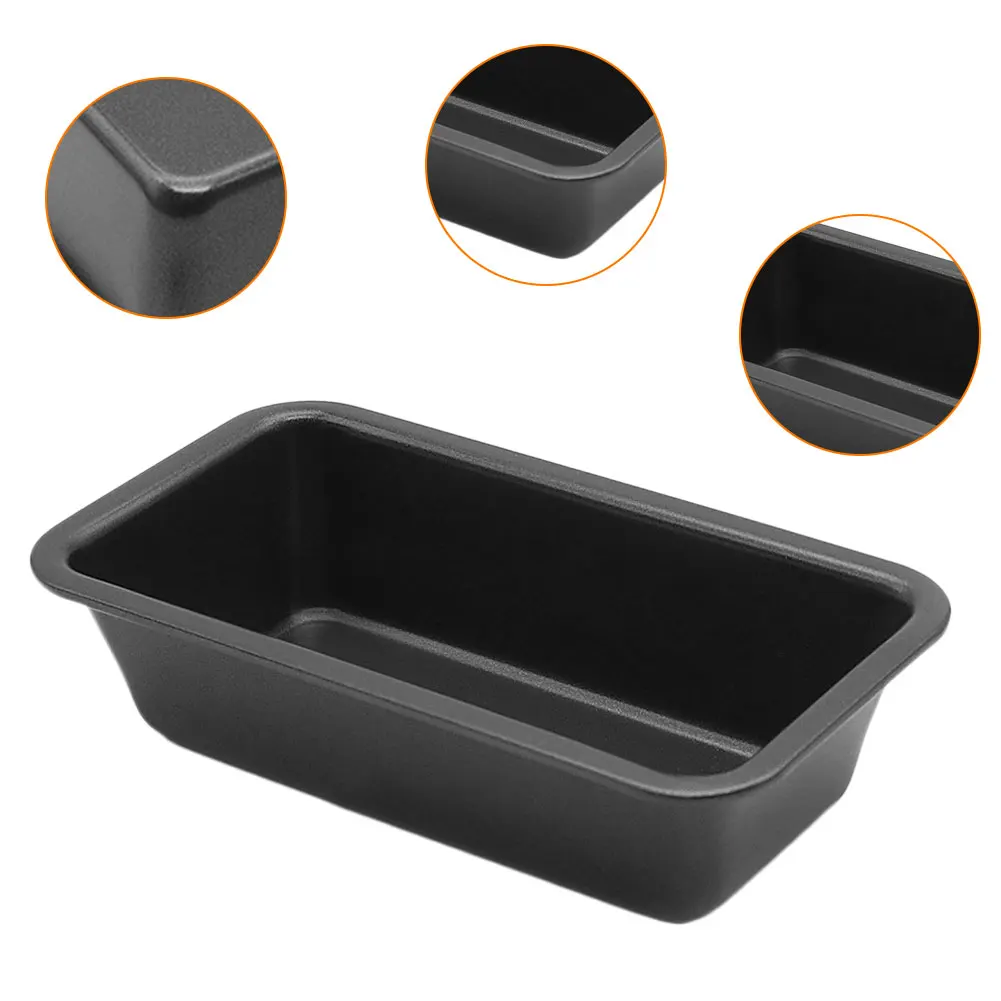 

6 Inch Rectangular Bread Molds High Carbon Steel Anticorrosive and Stain Resistant Kitchen Tools Diy Toast Pastry Baking Tools